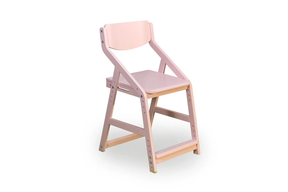 Детский растущий стул Робин Wood Розовый